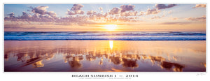 Beach Sunrise I Poster