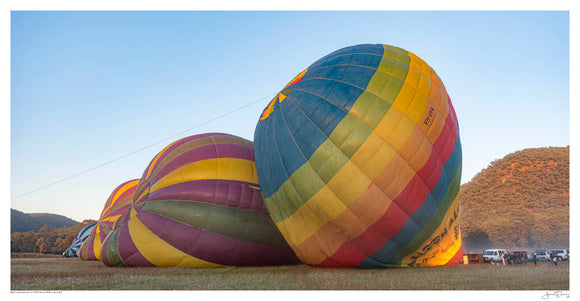 Ballooning in the Hunter Valley