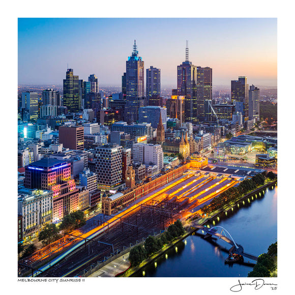 Melbourne City Sunrise II