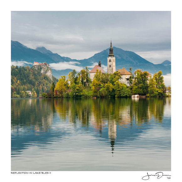 Reflection in Lake Bled II