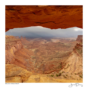 Below Mesa Arch