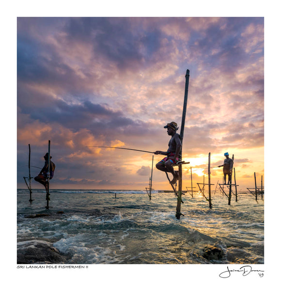 Sri Lankan Pole Fishermen II