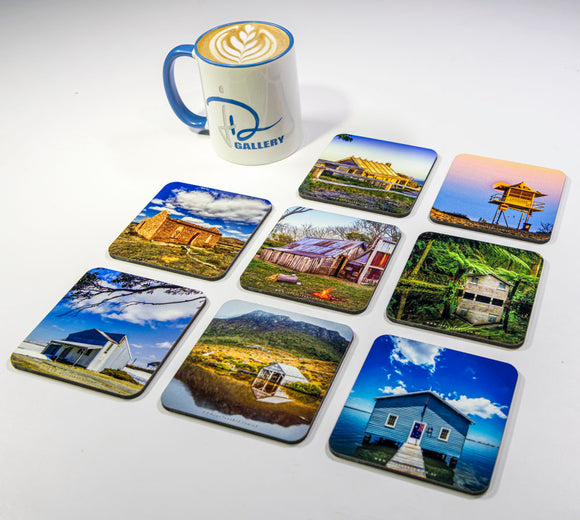 Aussie Huts #2 Coasters (Set of 8)