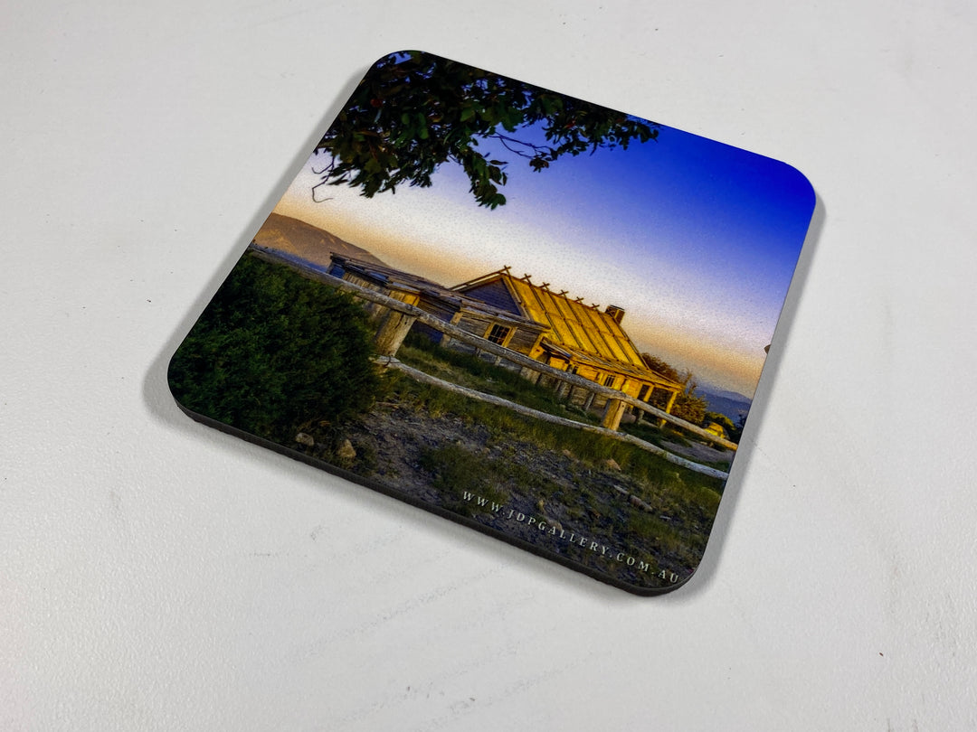 Rustic Heritage #1: Aussie Huts Coaster Collection (Set of 8)