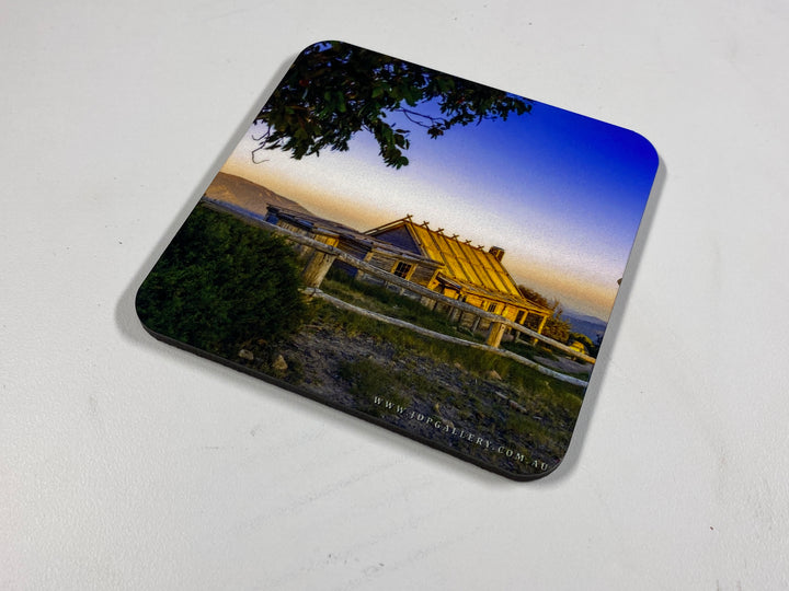 Rustic Heritage #1: Aussie Huts Coaster Collection (Set of 8)