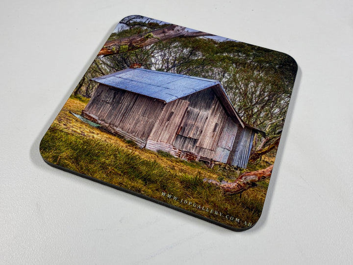 Rustic Heritage #1: Aussie Huts Coaster Collection (Set of 8)