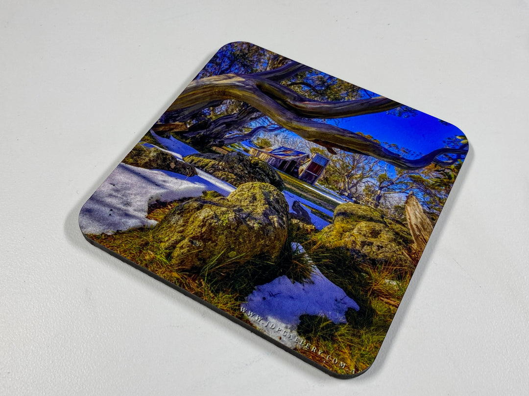Rustic Heritage #1: Aussie Huts Coaster Collection (Set of 8)