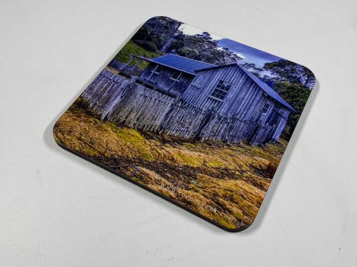 Rustic Heritage #1: Aussie Huts Coaster Collection (Set of 8)