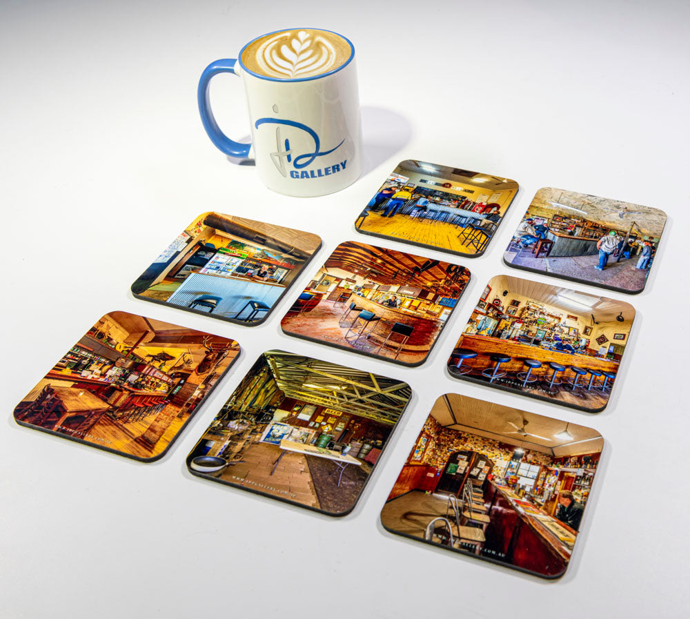 Outback Originals: Aussie Pub Coaster Collection #3 (Set of 8)