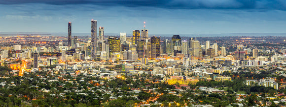Brisbane City Skyline (Panorama) QPuzzles