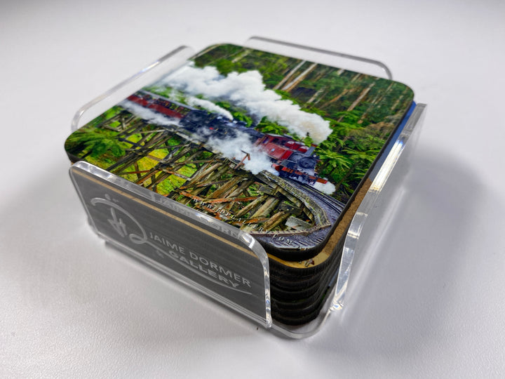 Timeless Steam Train Coaster Collection #1 (Set of 8)