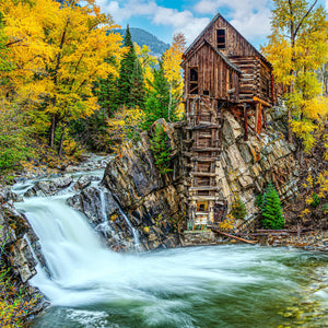 Crystal Mill (Square) Jigsaw Puzzle by Artist Jaime Dormer and Manufactured by QPuzzles in Queensland