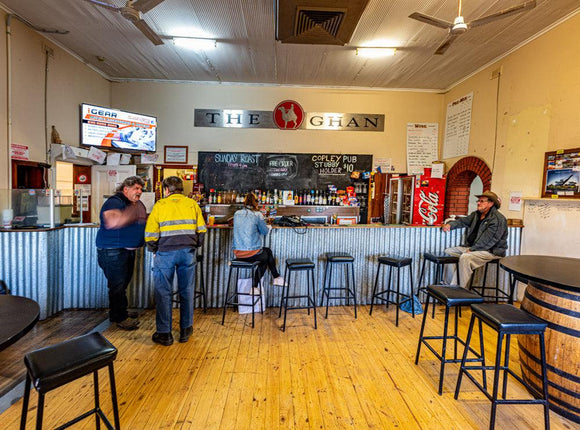 Leigh Creek Pub (Landscape) Jigsaw Puzzle by Artist Jaime Dormer and Manufactured by QPuzzles in Queensland