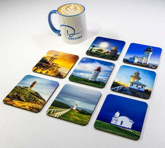 Lighthouses #1 Coasters (Set of 8)