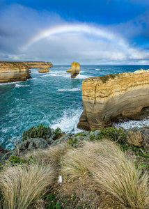 Rainbow Over the Apostles (Portrait) Jigsaw Puzzle by Artist Jaime Dormer and Manufactured by QPuzzles in Queensland