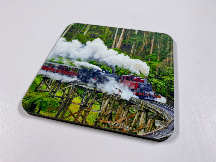 Timeless Steam Train Coaster Collection #1 (Set of 8)