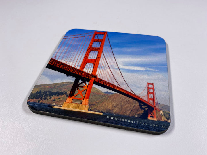 World's Iconic Photo Collage - Coaster Collection #1 (Set of 8)