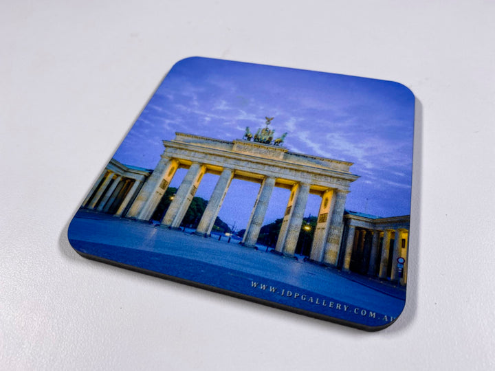 World's Iconic Photo Collage - Coaster Collection #1 (Set of 8)