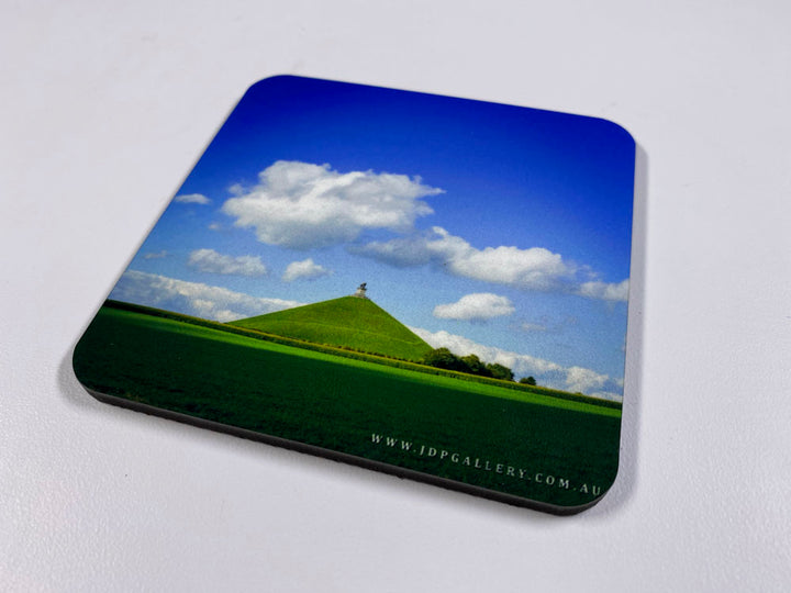 World's Iconic Photo Collage - Coaster Collection #1 (Set of 8)